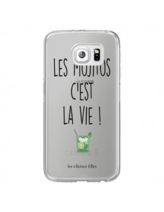 Coque Les Mojitos, c'est la vie Transparente pour Samsung...