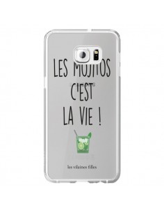 Coque Les Mojitos, c'est la vie Transparente pour Samsung...