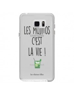 Coque Les Mojitos, c'est la vie Transparente pour Samsung...