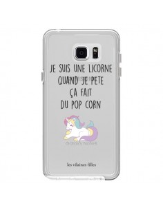 Coque Je suis une licorne, quand je pète ça fait du pop...