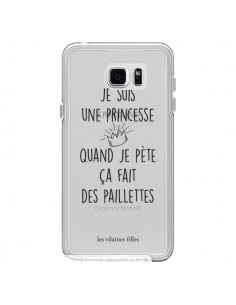 Coque Samsung Galaxy S20 FE Je suis une princesse quand je pète ça fait des  paillettes