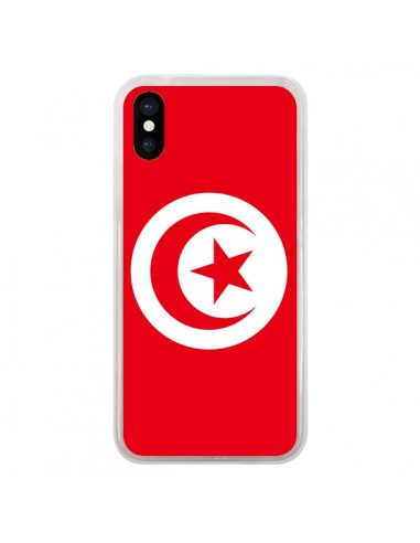 Coque Drapeau Tunisie Tunisien pour iPhone X - Laetitia