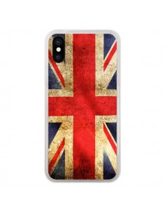 Coque Drapeau Angleterre Anglais UK pour iPhone X - Laetitia