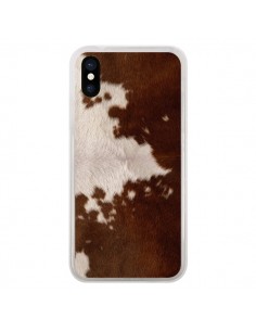 Coque Vache Cow pour iPhone X - Laetitia