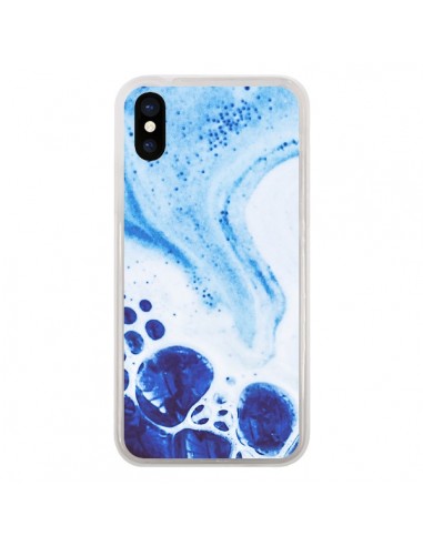 Coque Sapphire Galaxy pour iPhone X - Eleaxart