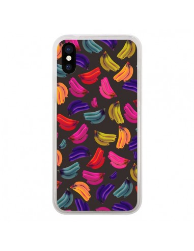 Coque Bananas Bananes Fruit pour iPhone X - Eleaxart