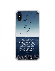 Coque Sea Mer Plage pour iPhone X - Eleaxart
