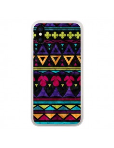 Coque Triangles Pattern Azteque pour iPhone X - Eleaxart