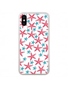 Coque Etoiles de mer Estrellitas pour iPhone X - Eleaxart