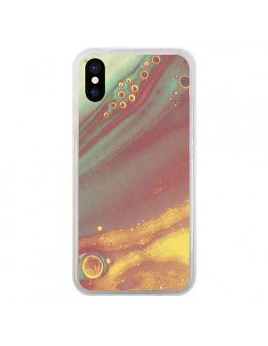 Coque Cold Water Galaxy pour iPhone X - Eleaxart