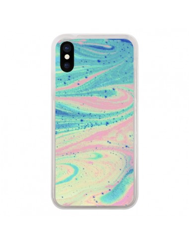 Coque Jade Galaxy pour iPhone X - Eleaxart