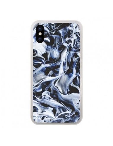 Coque Mine Galaxy Smoke pour iPhone X - Eleaxart