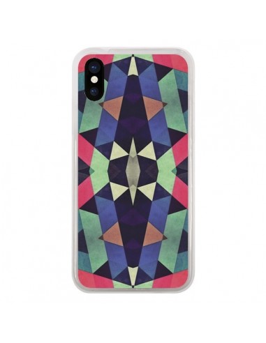 Coque iPhone X et XS Azteque Cristals - Maximilian San