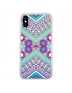 Coque iPhone X et XS Azteque Lake - Maximilian San