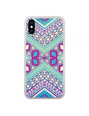 Coque iPhone X et XS Azteque Lake - Maximilian San