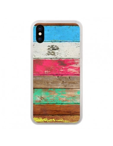 Coque iPhone X et XS Eco Fashion Bois - Maximilian San