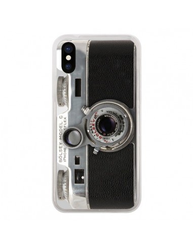 Coque iPhone X et XS Appareil Photo Bolsey Vintage - Maximilian San