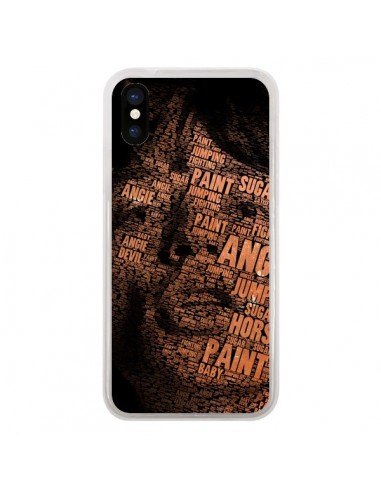 Coque iPhone X et XS Mick Jagger - Maximilian San