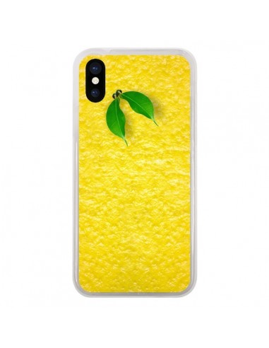 Coque iPhone X et XS Citron Lemon - Maximilian San