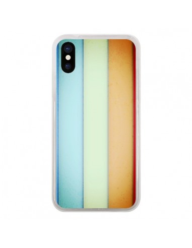 Coque iPhone X et XS Lignes Verticales Geometric - Maximilian San