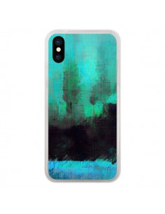 Coque iPhone X et XS Paysage Lysergic Horizon -...