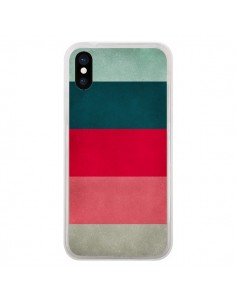 Coque iPhone X et XS Bandes New York City Hues -...