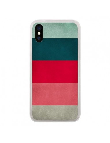 Coque iPhone X et XS Bandes New York City Hues - Maximilian San