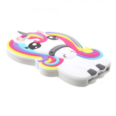 Coque Licorne en relief 3D arc en ciel pour iPhone 5, 5S et SE Coque Licorne en relief 3D arc en ciel pour iPhone 5, 5S et SE