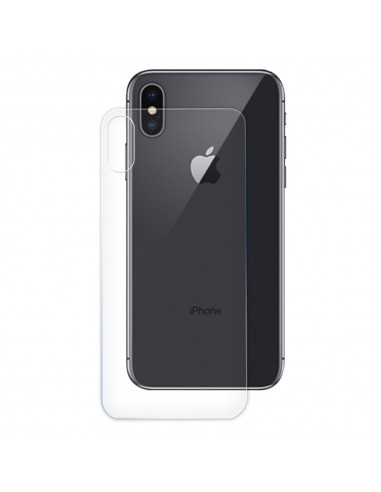 Verre trempé Anti-Casse Anti-Explosion Arrière pour iPhone X et XS