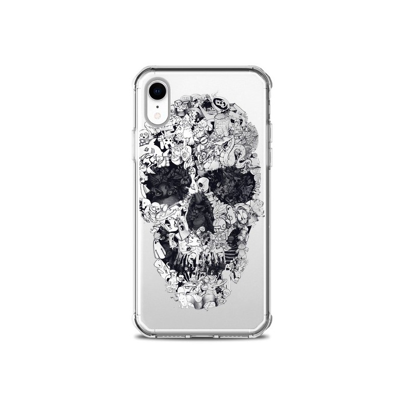 coque tete de mort iphone xr