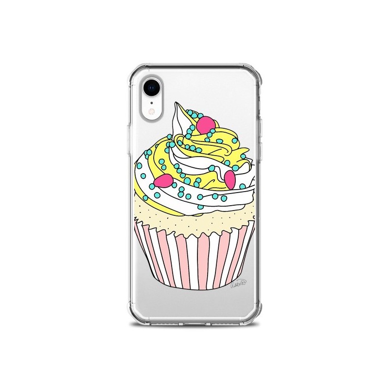 Coque iPhone XR Cupcake Dessert Transparente souple - Asano Yamazaki