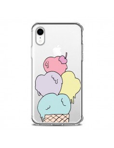 Coque iPhone XR Ice Cream Glace Summer Ete Coeur...
