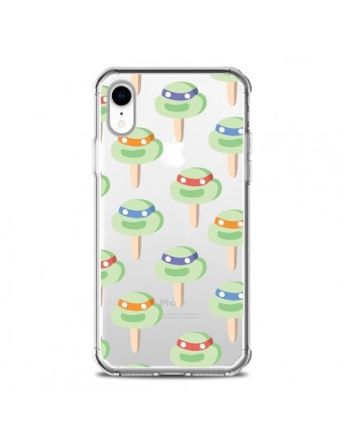 Coque iPhone XR Tortues Ninja Tortle Transparente souple - Claudia Ramos