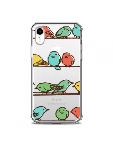 Coque iPhone XR Oiseaux Birds Transparente souple - Eric Fan