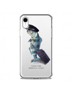 Coque iPhone XR Pilot Fish Poisson Pilote Transparente...