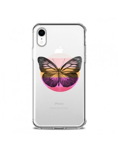 Coque iPhone XR Papillon Butterfly Transparente souple - Eric Fan