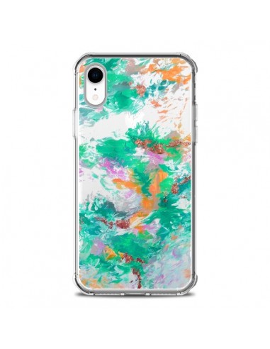 Coque iPhone XR Mermaid Sirene Fleur Flower Transparente souple - Ebi Emporium