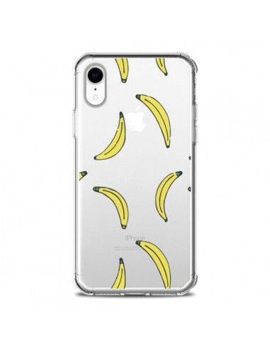 Coque iPhone XR Bananes Bananas Fruit Transparente souple - Dricia Do