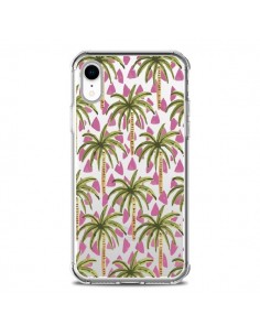 Coque iPhone XR Palmier Palmtree Transparente souple -...
