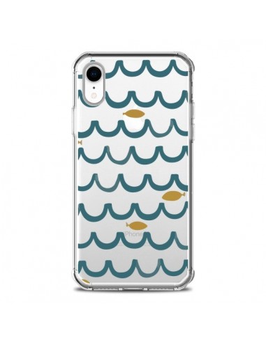 Coque iPhone XR Poisson Fish Water Transparente souple - Dricia Do