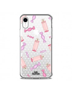 Coque iPhone XR Candy Bonbons Transparente souple -...