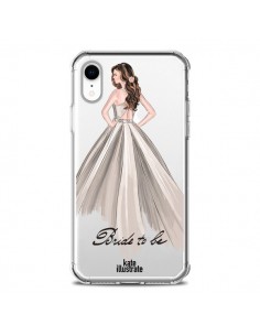 Coque iPhone XR Bride To Be Mariée Mariage Transparente...