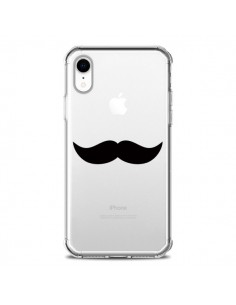 Coque iPhone XR Moustache Movember Transparente souple -...