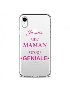 Coque iPhone XR Je suis une maman trop géniale...