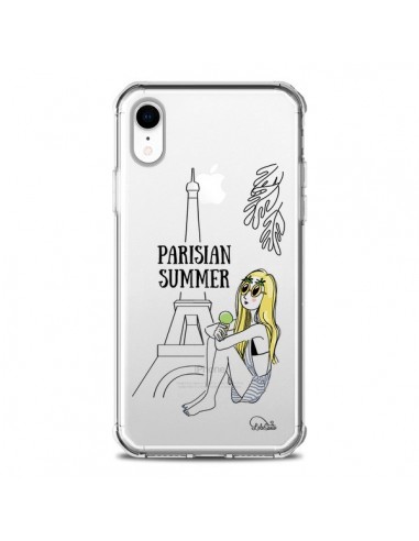 Coque iPhone XR Parisian Summer Ete Parisien Transparente souple - Lolo Santo
