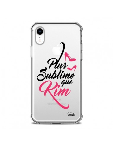 Coque iPhone XR Plus sublime que Kim Transparente souple - Lolo Santo