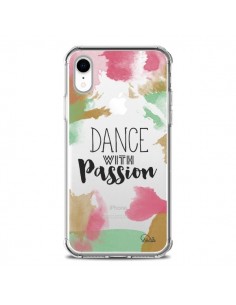 Coque iPhone XR Dance With Passion Transparente souple -...