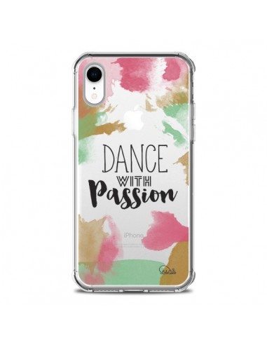 Coque iPhone XR Dance With Passion Transparente souple - Lolo Santo