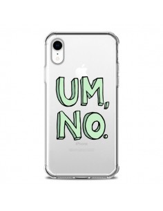 Coque iPhone XR Um, No Transparente souple - Maryline...