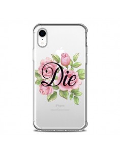 Coque iPhone XR Die Fleurs Transparente souple - Maryline...